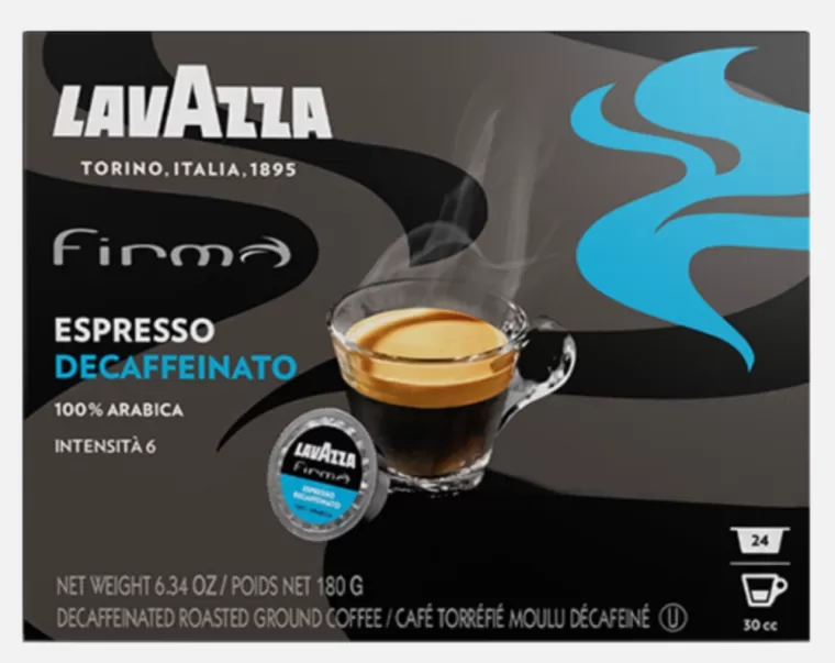 LAVAZZA FIRMA : café capsule Espresso Decaffeinato, Toulouse, 3000 Distribution